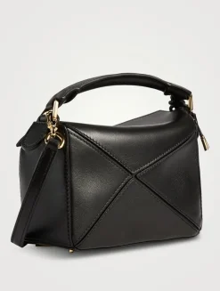 Mini Puzzle Leather Bag