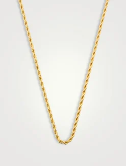 Mini 'Roped In' Long Necklace