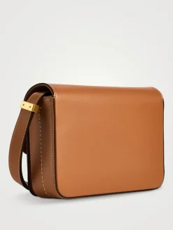 Mini T Timeless Leather Crossbody Bag