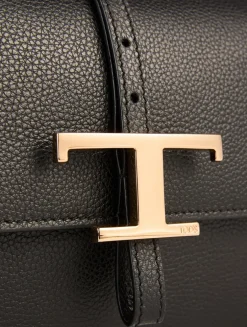 Mini T Timeless Leather Flap Bag