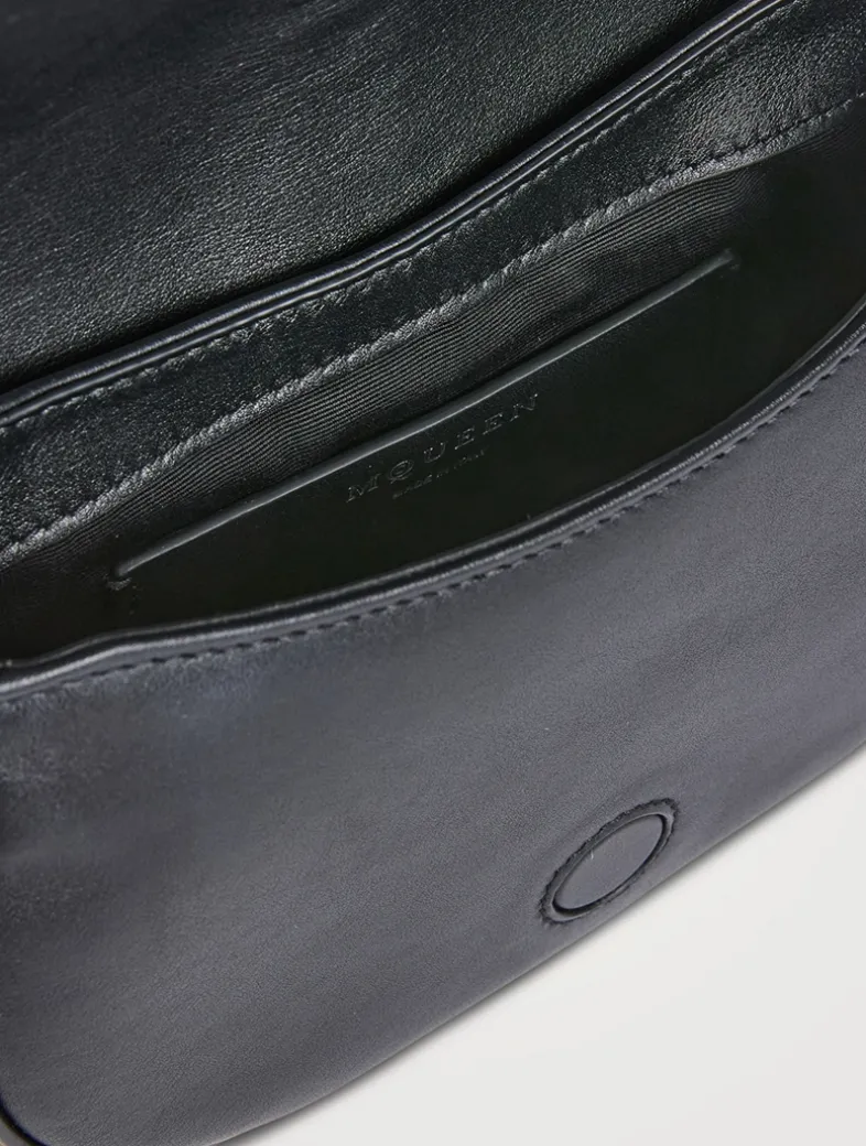 Mini T-Bar Leather Crossbody Bag