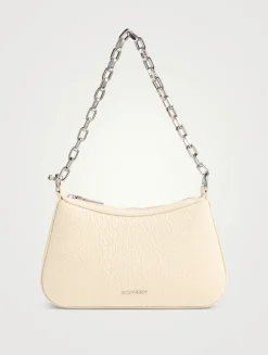 Mini T-Bar Leather Pouch