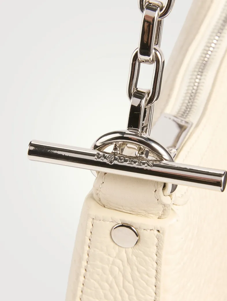 Mini T-Bar Leather Pouch