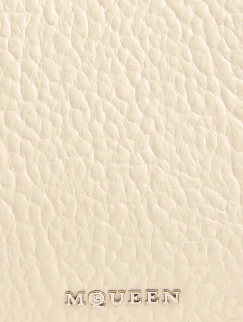 Mini T-Bar Leather Pouch