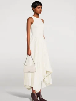 Mini T-Bar Leather Pouch