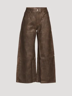 Misha Wide-Leg Trousers