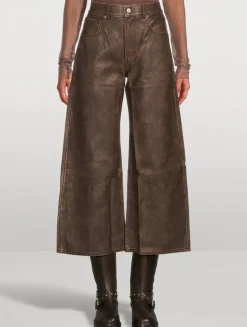 Misha Wide-Leg Trousers