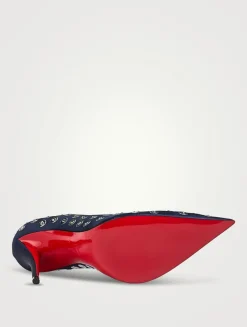 Miss Z Boum Boum Mirror Satin Pumps