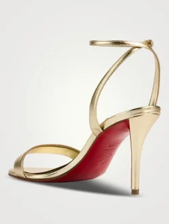 Miss Z Metallic Leather Sandals