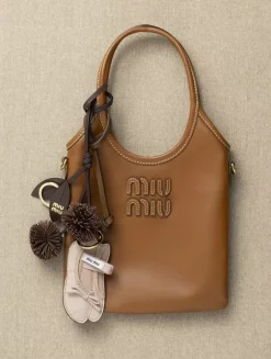 Miu Ballet Leather Keychain Trick