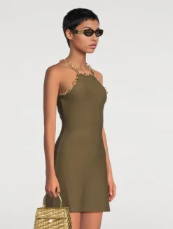 Miu Glimpse Oval Sunglasses