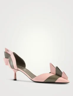 Mohawk Leather d'Orsay Pumps