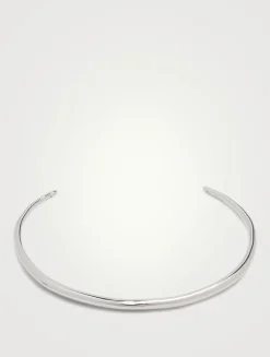 Molten Thin Collar Necklace