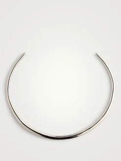 Molten Thin Collar Necklace