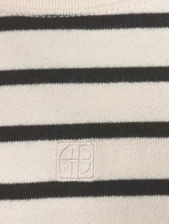 Mona Terry Dress In Stripe Print