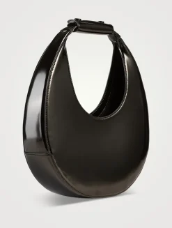 Moon Leather Shoulder Bag