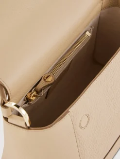 Mosaic Leather Top Handle Bag