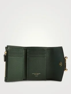 Mosaic Leather Trifold Wallet