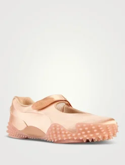 Mostro Fey Satin Ballerina Sneakers