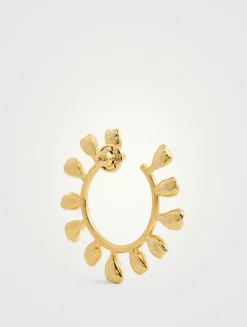 Multicolour Crystal Hoop Earrings