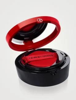 My Armani-To-Go Red Cushion Malachite Foundation Case