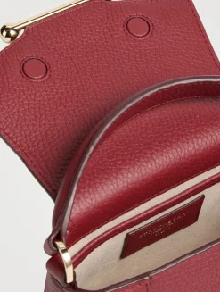 Nano Mosaic Leather Top Handle Bag