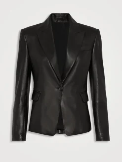 Nappa Leather Blazer