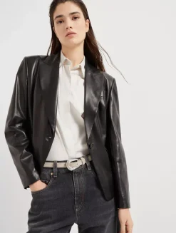 Nappa Leather Blazer