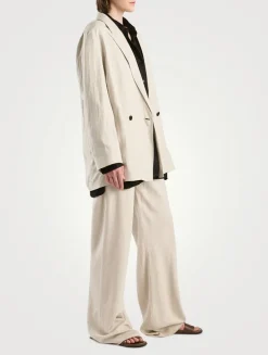 Nat Double-Breasted Blazer