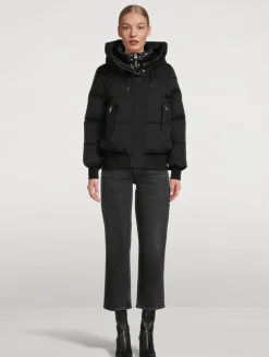 Nefi Down Bomber Jacket