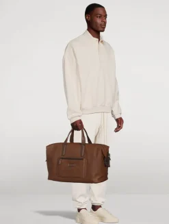 Nelson Leather Duffle Bag