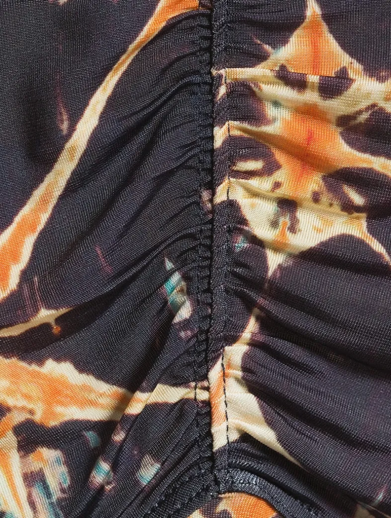 Neri Long-Sleeve T-Shirt In Shibori Print