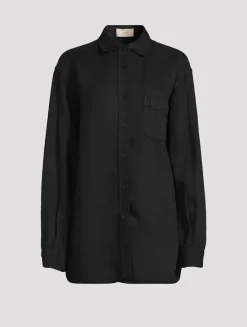 Nesson Linen Denim Shirt