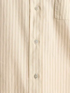 Nesson Organic Cotton Shirt In Stripe Print