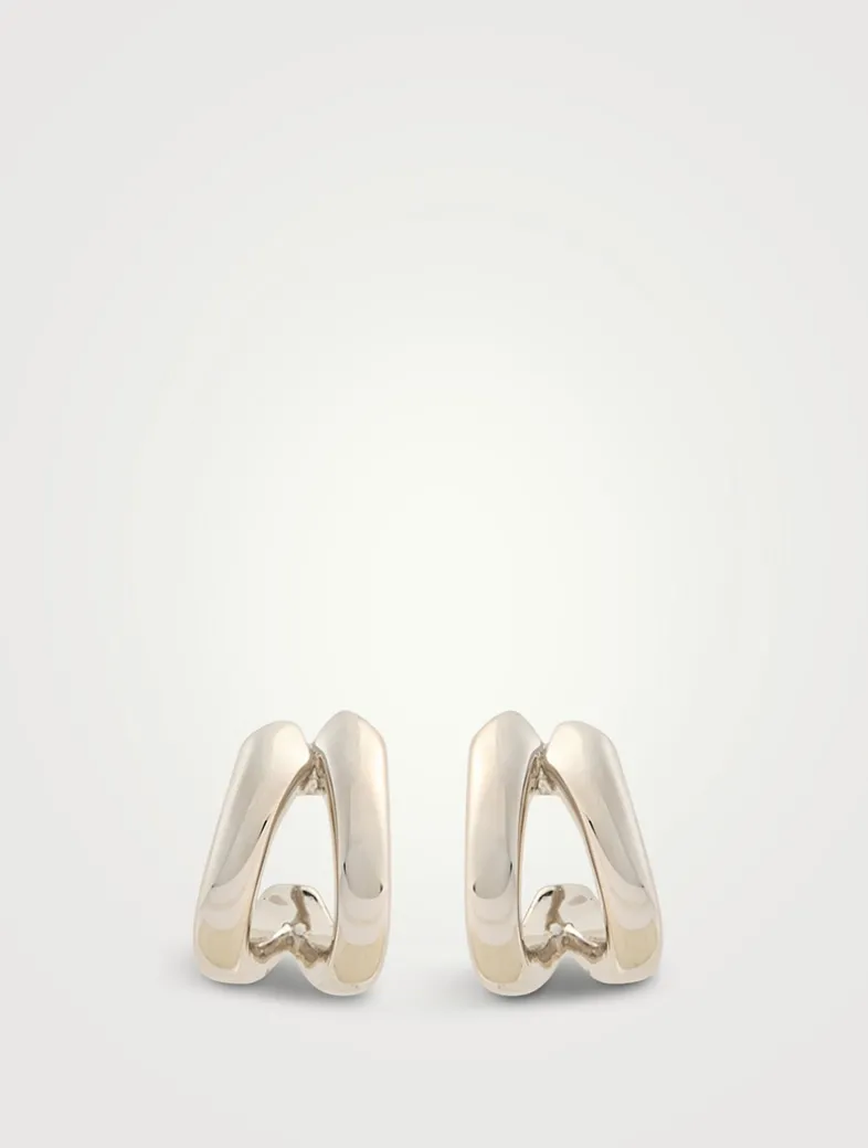 Night Swim Layla Split Hoop Earrings