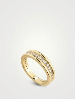 Night Swim Wave Bezel Band