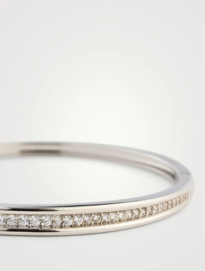 Night Swim Wave Hinge Cuff Bracelet