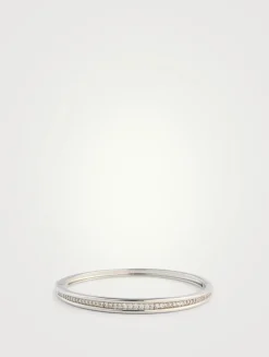 Night Swim Wave Hinge Cuff Bracelet