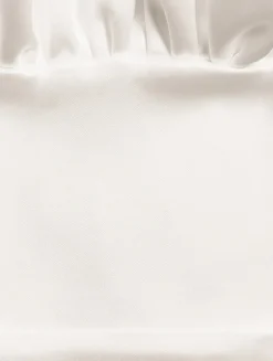 Noah Ruffled Satin Gown