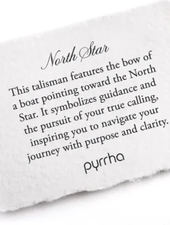 North Star 14K Gold Talisman Necklace
