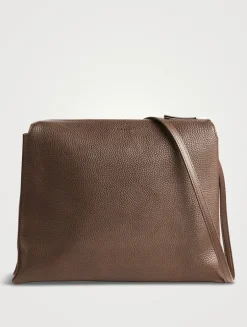 Nu Twin Leather Crossbody Bag