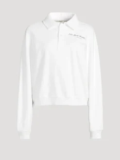 NY Health Club Polo Sweatshirt