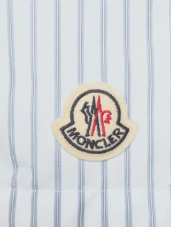 Nylon Shorts In Striped Print