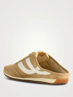 Oasis Suede Sneaker Mules