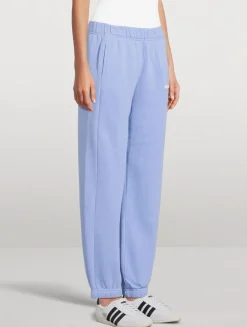 Ocean Blue Cuffed Sport Sweatpants