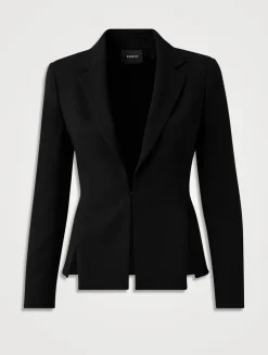 Ocelia Wool Double-Face Blazer
