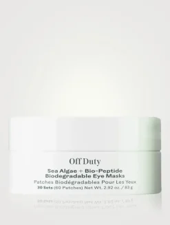 OffDuty™ Sea Algae + Bio-Peptide Smoothing Biodegradable Eye Masks