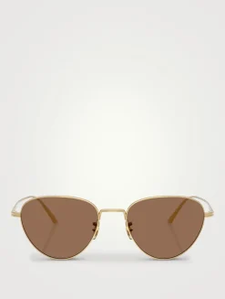 Oliver Peoples x Khaite 1991C Cat Eye Sunglasses