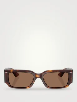 Oliver Peoples x Khaite 1995C Rectangular Sunglasses