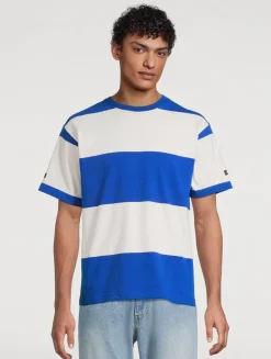 ON3 Kotn x Barbarian T-Shirt In Stripe Print